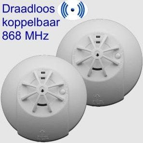Afbeelding laden in galerijviewer, Enzo fito optische mini hittemelder 230v draadloos koppelbaar - 7900546
