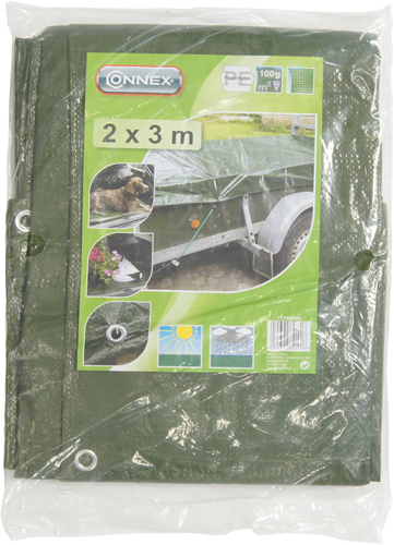 Load image into Gallery viewer, Connex afdekzeil 2x3m pp pe profi 100g - flor80400
