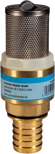 Cornat messing zuigfilter 1'' - flor92665