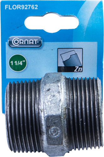 Cornat verzinkte dubbele nippel 1 1 4 - flor92762