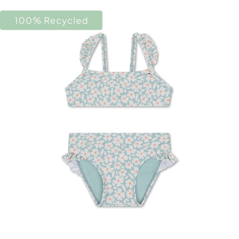 Load image into Gallery viewer, Florish | groen meisjes uv bikini
