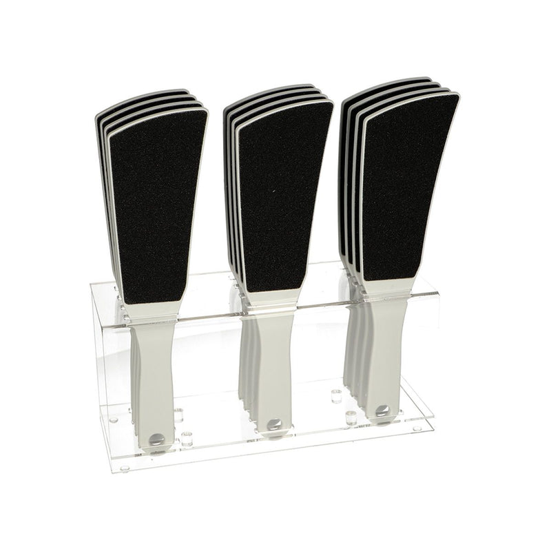 Load image into Gallery viewer, Face nail voetvijl xl wit display 12 stuks
