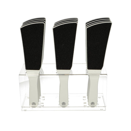 Face nail voetvijl xl wit display 12 stuks