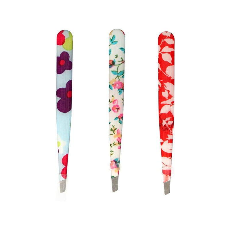 Load image into Gallery viewer, Face nail pincet bloemen assorti
