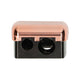 Face nail puntenslijper dubbel rose goud