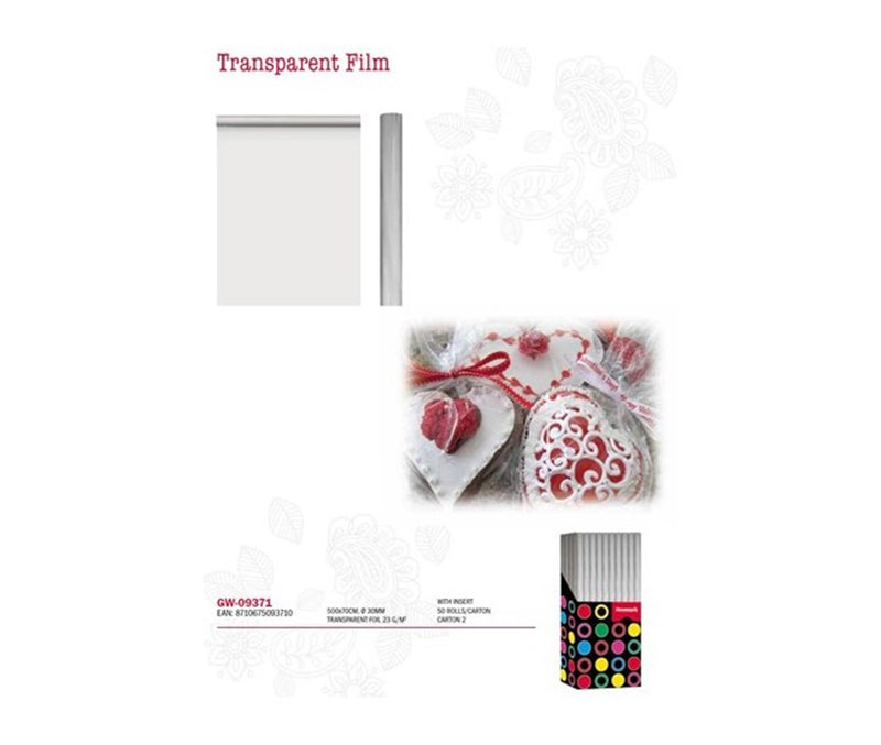 Load image into Gallery viewer, Folie transparant 500x70cm
