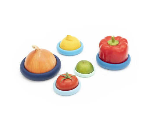 Food huggers foodhuggers - ice blue - 5 stuks