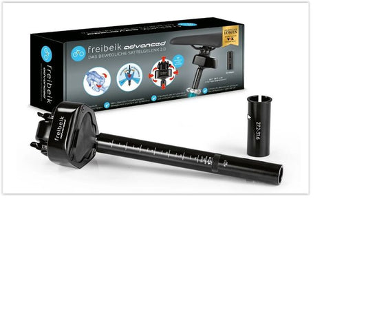 Zadelpen freibeik advanced 27.2mm zwart