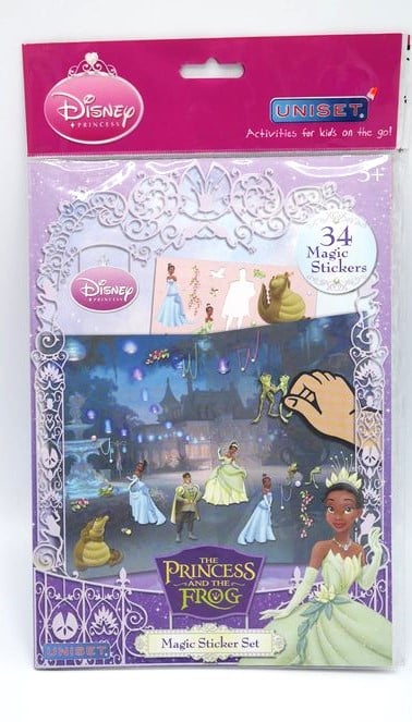 Van der doelen raamstikkers van de princess en de frog