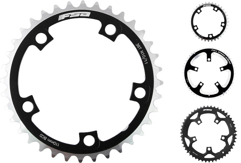 Load image into Gallery viewer, Fsa road pro 5-arm 110mm bolt circle chainring
