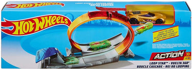 Mattel hotwheels loop star baan met auto