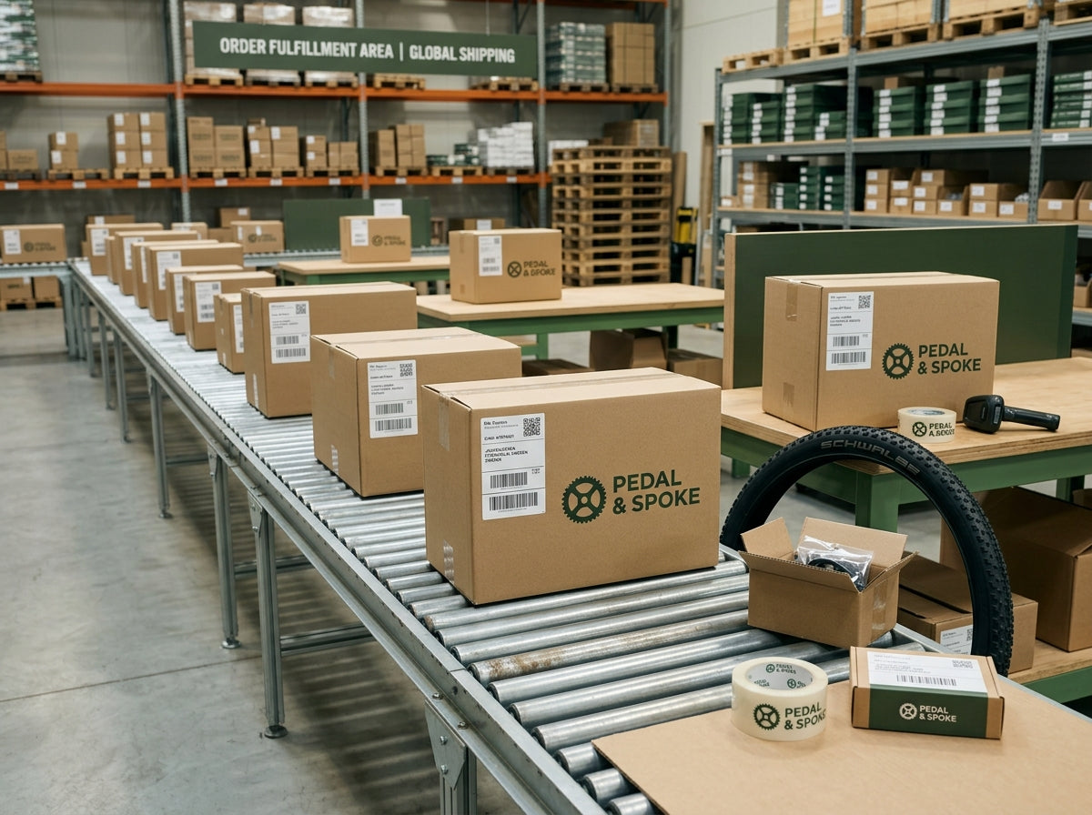 Dropshipping fietsen logistiek