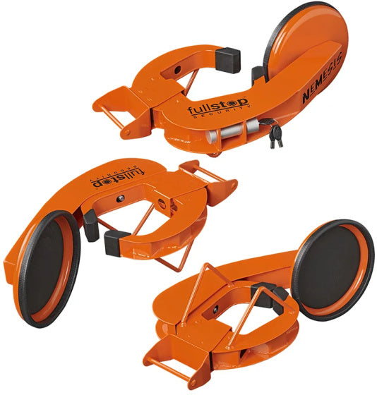 Load image into Gallery viewer, Fullstop Nemesis wielklem universeel staal oranje
