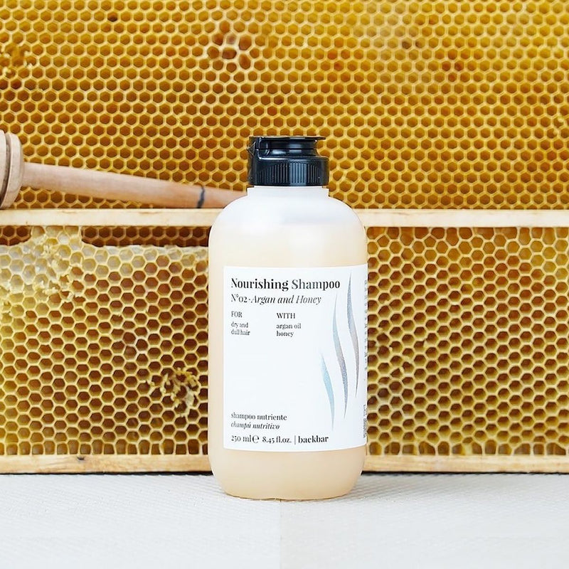 Load image into Gallery viewer, Farmavita backbar nourishing shampoo n°02 argan and honey 250ml
