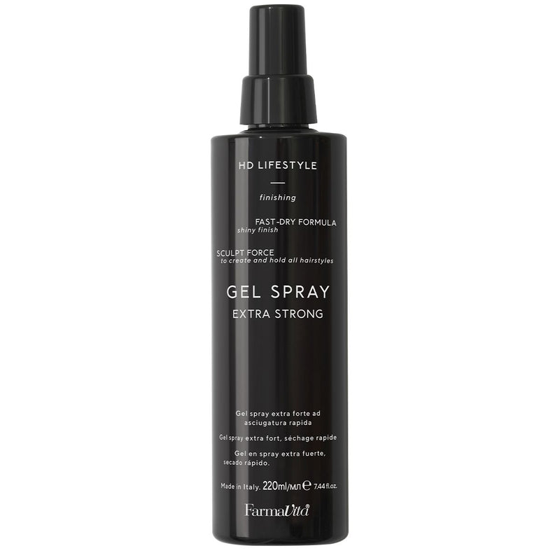 Load image into Gallery viewer, Farmavita hd lifestyle gel spray extra strong 220ml

