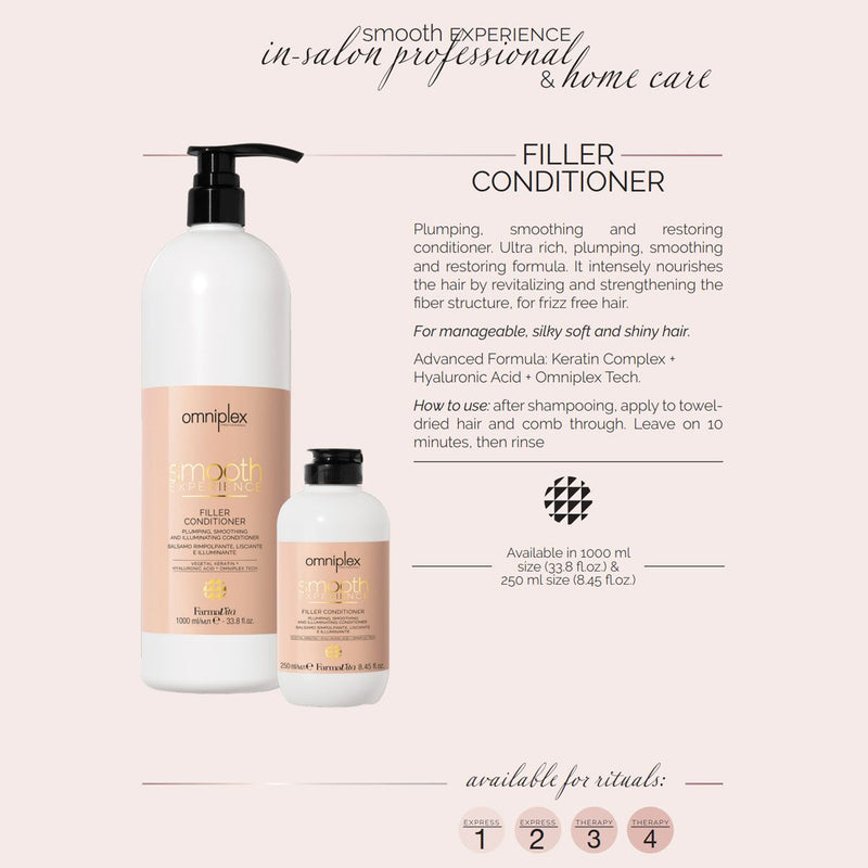 Load image into Gallery viewer, Farmavita omniplex smooth experience filler conditioner 250ml
