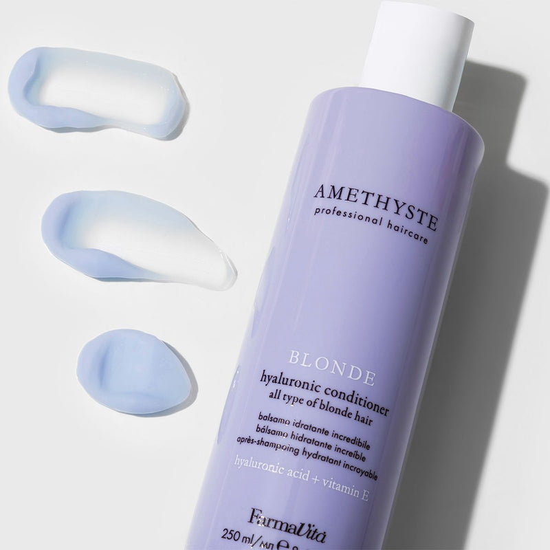 Load image into Gallery viewer, Farmavita amethyste blonde hyaluronic conditioner 250ml
