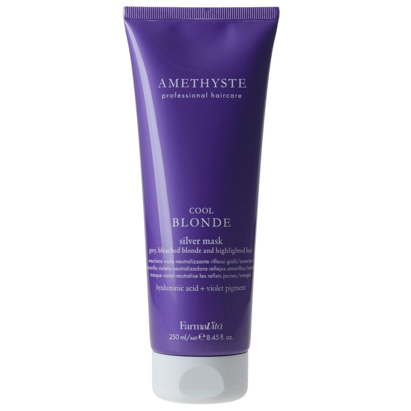 Load image into Gallery viewer, Farmavita amethyste cool blonde silver masker 250ml
