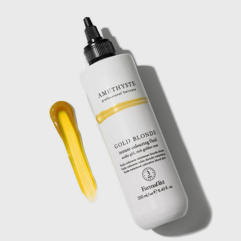 Load image into Gallery viewer, Farmavita amethyste instant colouring fluid gold blonde 250ml
