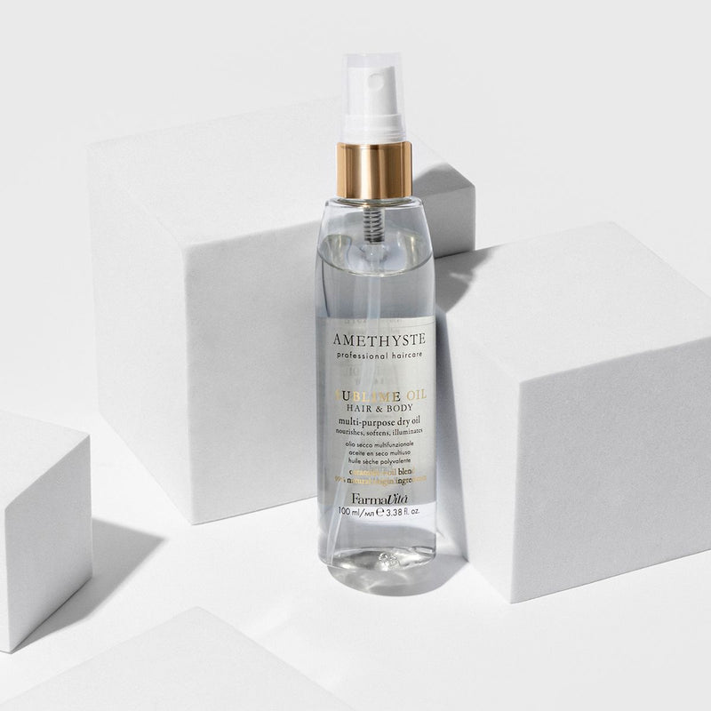 Load image into Gallery viewer, Farmavita amethyste sublime oil hair body multi-purpose dry oil 100ml
