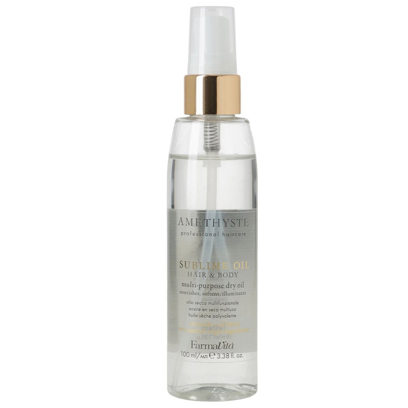 Load image into Gallery viewer, Farmavita amethyste sublime oil hair body multi-purpose dry oil 100ml
