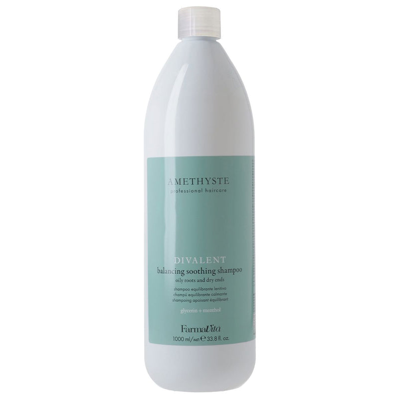 Load image into Gallery viewer, Farmavita amethyste divalent balancing soothing shampoo 1000ml
