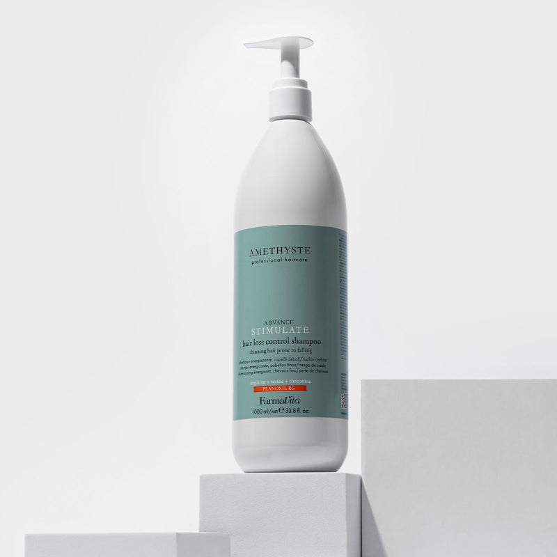 Load image into Gallery viewer, Farmavita amethyste stimulate hair loss control shampoo 1000ml
