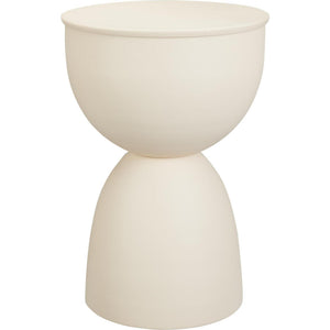 Home styling bijzettafel crã¨me mat 31x45cm