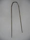 Spatbordstang Gazelle 28 inch 349 mm - zilver