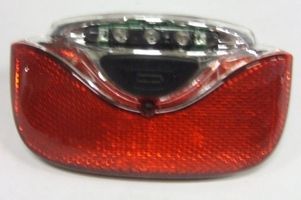 taillight Innergy led e-bike 115 mm red