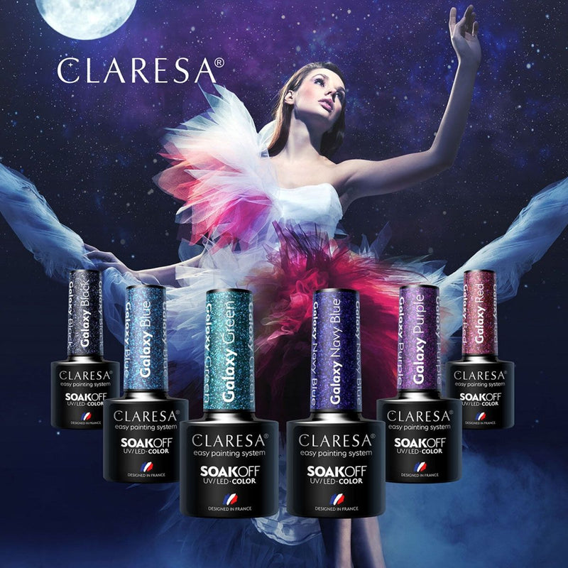Load image into Gallery viewer, Claresa uv led gellak 5ml galaxy green
