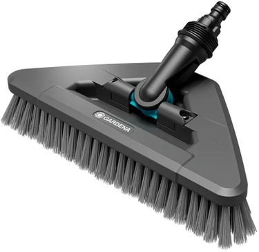 Gardena cleansystem steelborstel soft flex wasborstel (grijs, 18812-20)