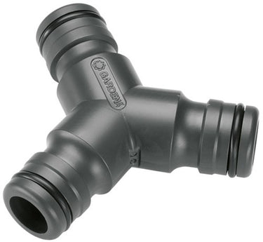 Gardena prof-system 3-wegstuk 19 mm (3 4 ) koppeling (grijs, 2833-20)