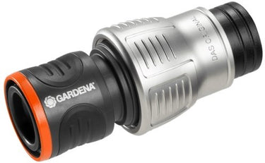Gardena premium waterstop 19 mm (3 4 ) slangstuk (grijs zilver, 18254-20)