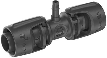 Gardena micro-drip-system t-stuk 1 2” – 3 16 verbinding (donkergrijs)
