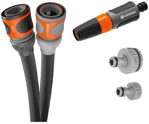Gardena textielslang liano™ life 20m, set liano