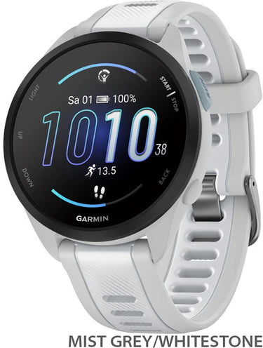 Garmin forerunner 165 39mm - gps multisport smartwatch | black slate gray