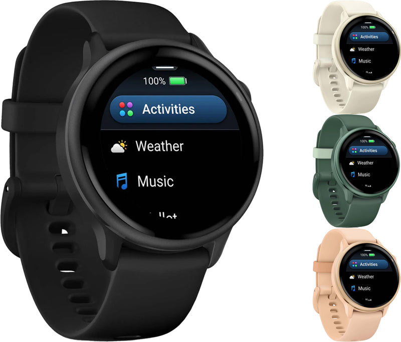 Load image into Gallery viewer, Garmin vivoactive® 6 - gps fitness smartwatch | bone lunargold aluminium
