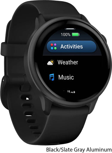 Garmin vivoactive® 6 - gps fitness smartwatch | bone lunargold aluminium