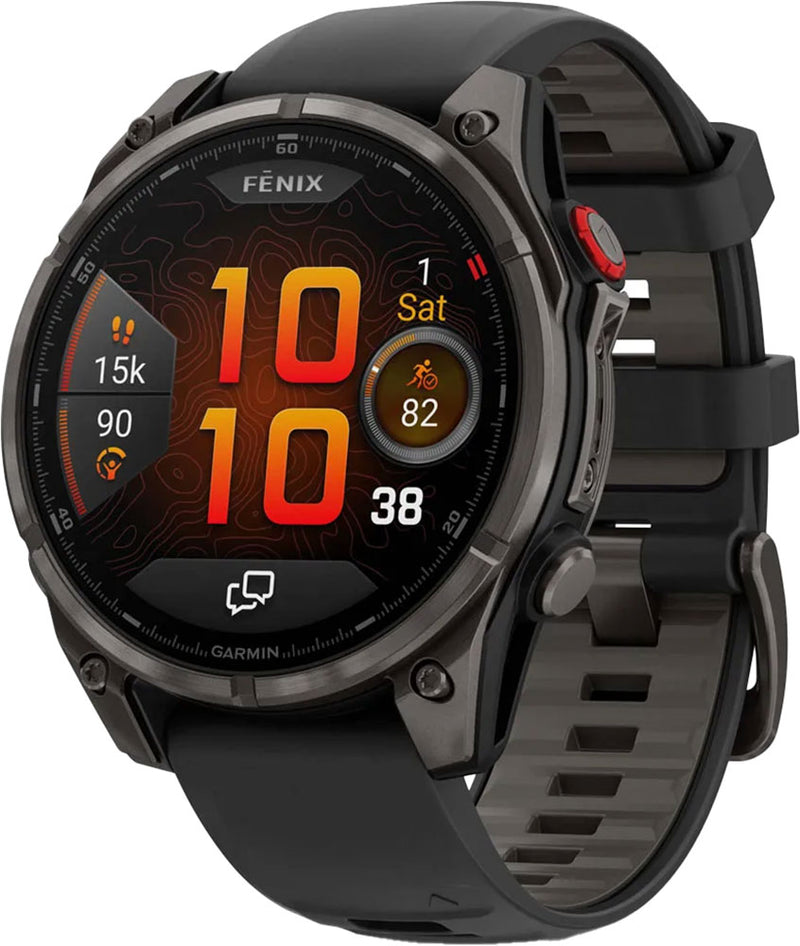 Load image into Gallery viewer, Garmin fenix 8 pro - 47 mm amoled sapphire - gps multisport smartwatch
