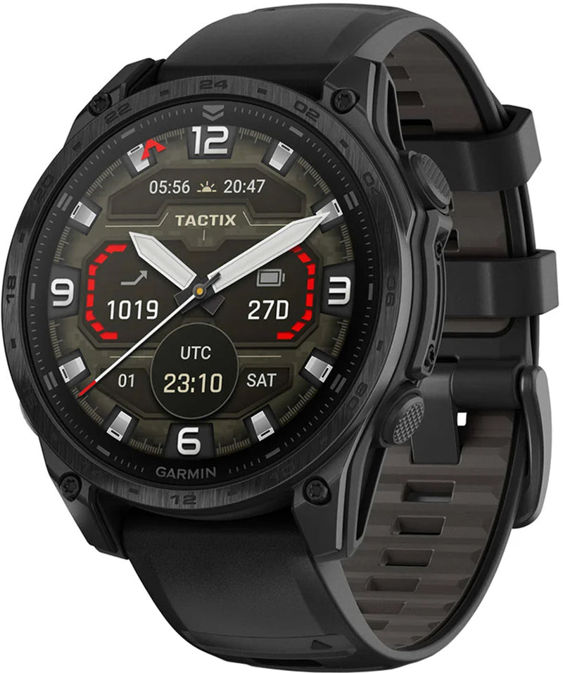 Load image into Gallery viewer, Garmin tactix® 8 - 47 mm amoled sapphire black titanium dlc smartwatch
