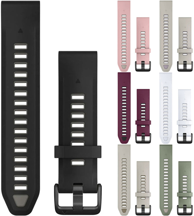 Load image into Gallery viewer, Garmin fenix 8s 7s 6s quickfit™ silicone strap 20mm
