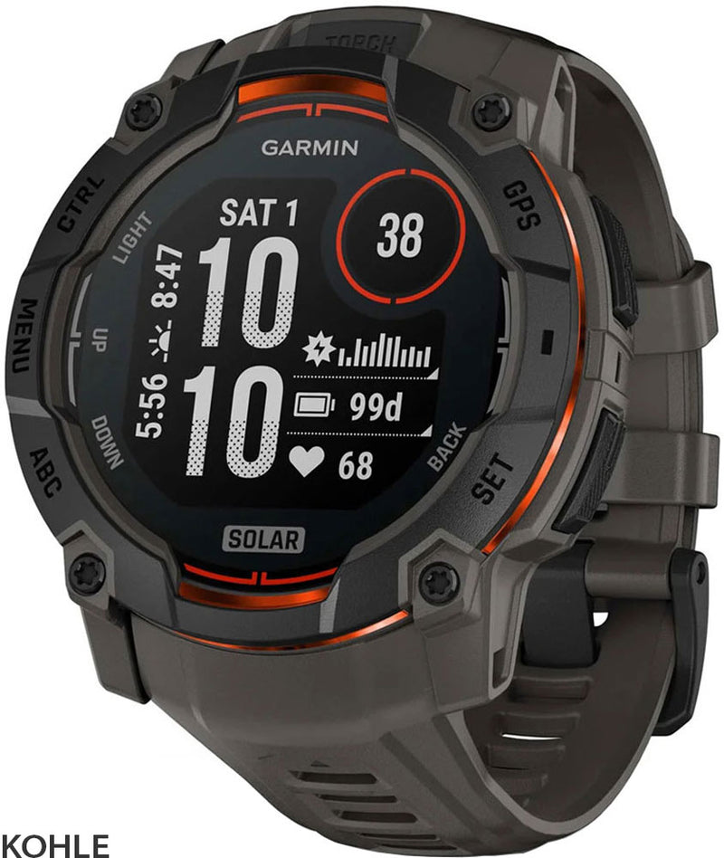 Load image into Gallery viewer, Garmin instinct® 3 solar 50mm - gps multisport smartwatch
