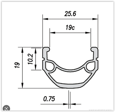 Gazelle velg 28 (622) mach-1 36g zwart (ongeslepen)
