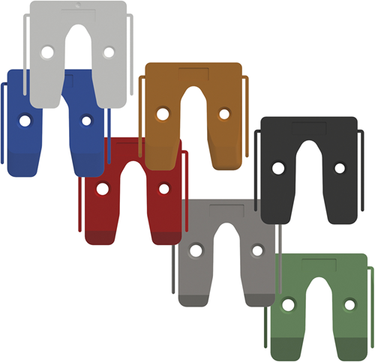 Gb assortiment uitvulplaat met stelpoot 7 maten; totaal 500 stuks | 1 stuk - 17434650