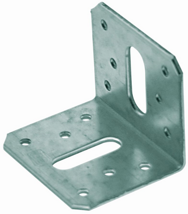 Gb hoekanker 50x50 60x2.5 sendzimir verzinkt etiket | 1 stuk - 17781805