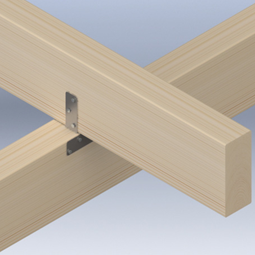 Afbeelding laden in galerijviewer, Gb trussclip verticaal 71mm verzinkt | 25 stuks - 079650025
