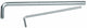 Gedore stiftsleutel 3 mm extra lang - 6351110