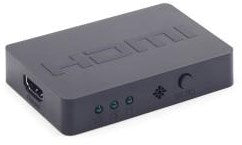 Enzo gembird hdmi switch 3 in->1 uit met ab
