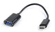 Enzo gembird usb 2.0 adaptorkabel 0.2m - usb-c male naar contra usb